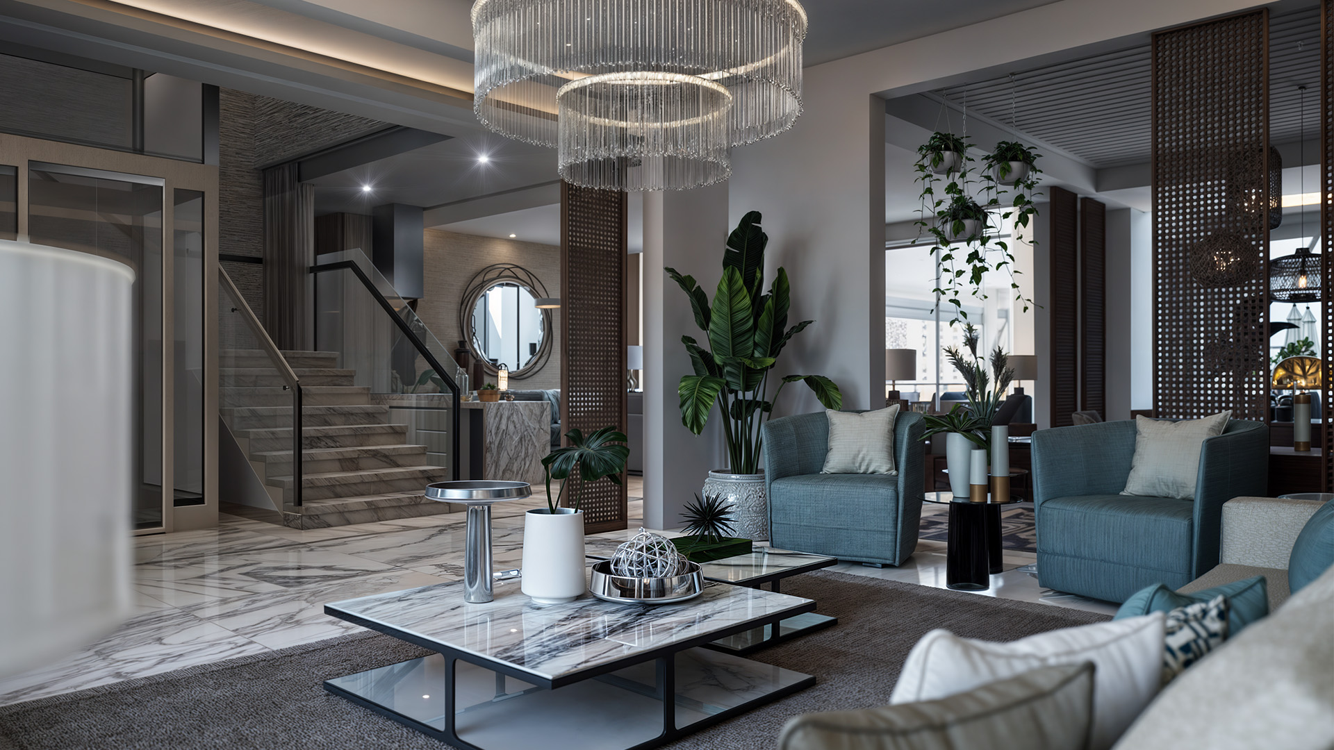Durrat Al Bahrain — Villa Interiors
